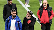 Giroud, Theo e Pioli