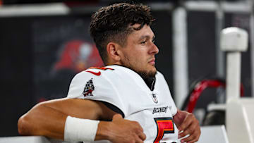 Tampa Bay Buccaneers punter Jake Camarda finds himself in the dog house after a rough preseason finale on Friday night.