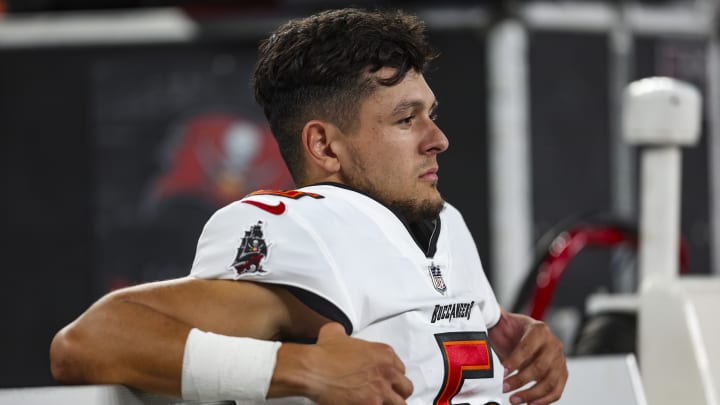 Tampa Bay Buccaneers punter Jake Camarda finds himself in the dog house after a rough preseason finale on Friday night.