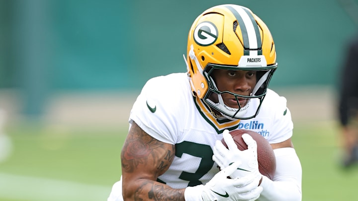 Green Bay Packers running back MarShawn Lloyd