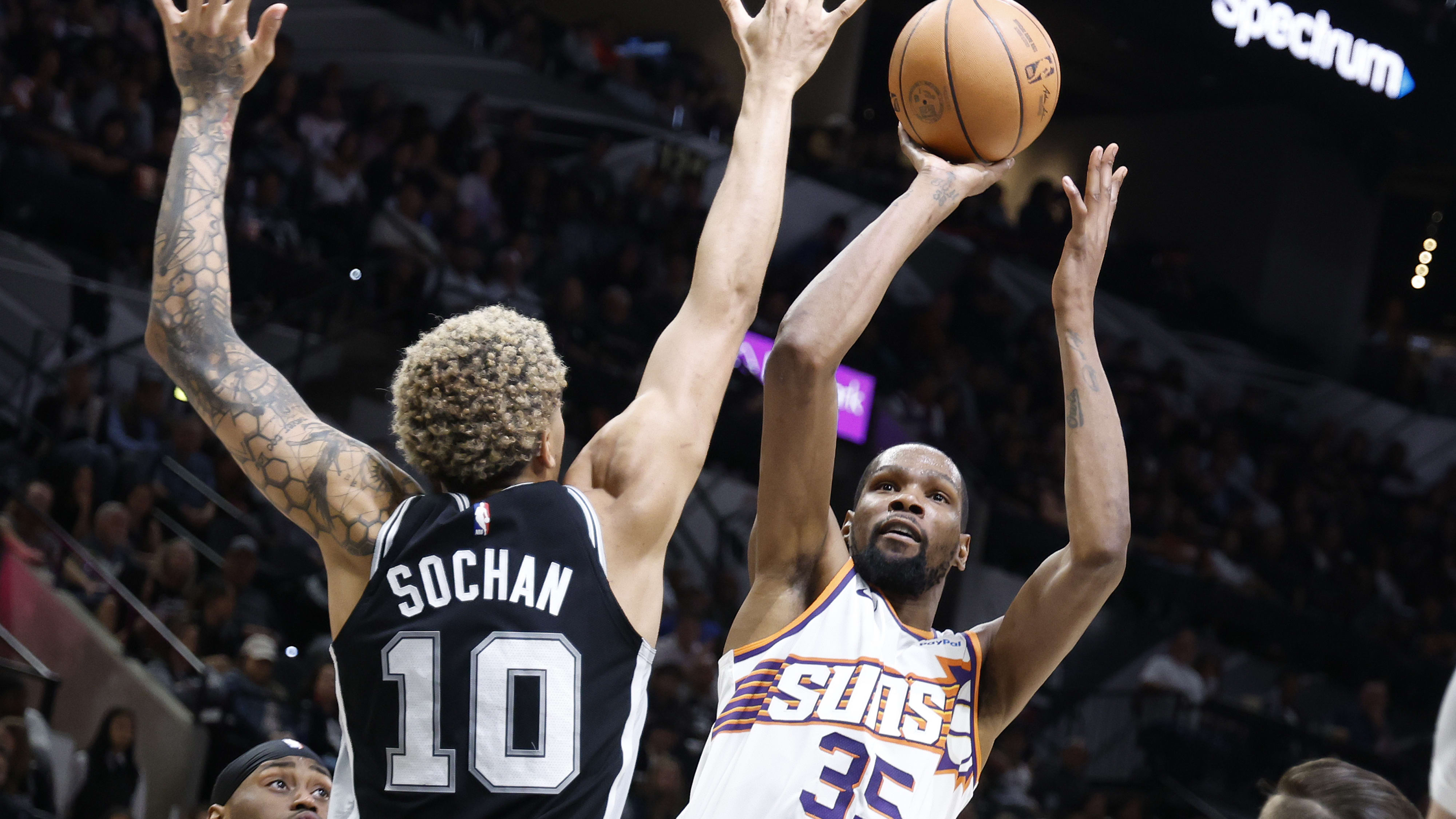 Jeremy Sochan, Kevin Durant