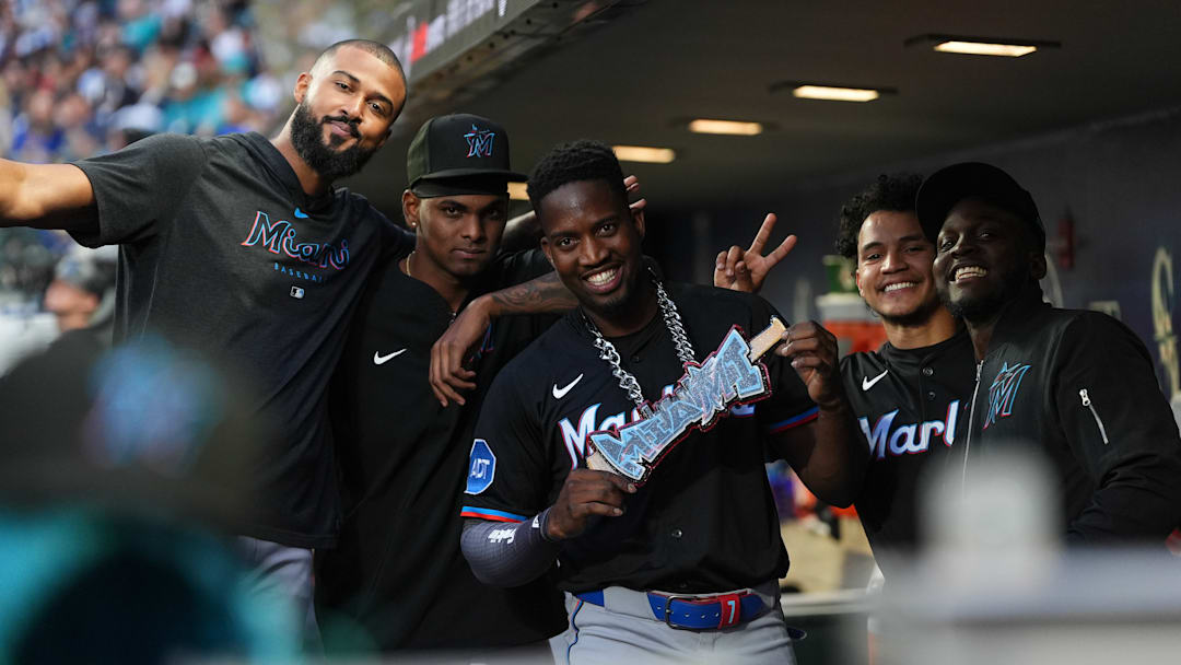 Miami Marlins v Seattle Mariners Miami Marlins v Seattle Mariners