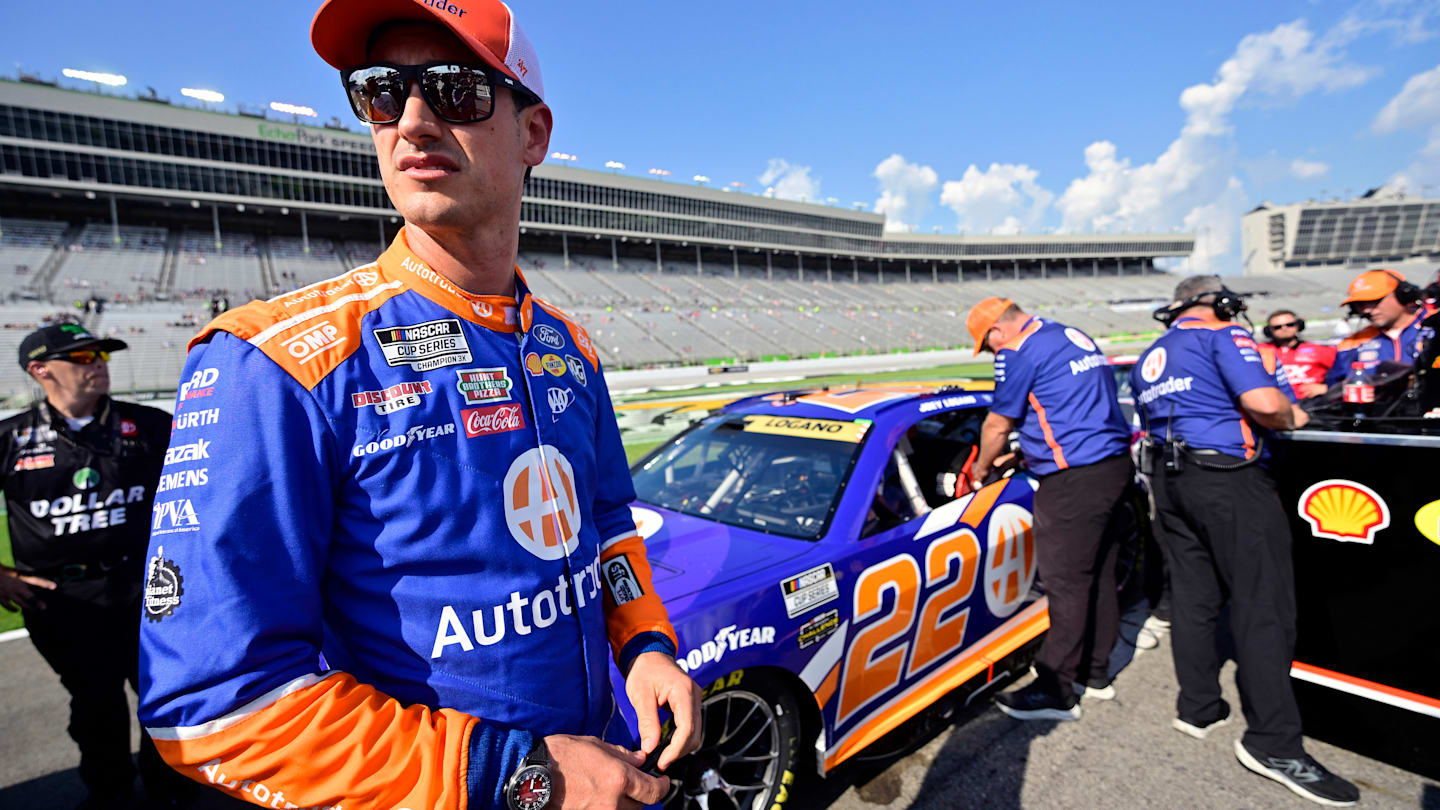Joey Logano Claims Pole For 2025 Quaker State 400 At EchoPark Speedway