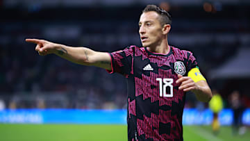 El capitán de México, Andrés Guardado, durante el duelo ante Canadá en suelo norteamericano.
