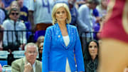 Tigers Head Coach Kim Mulkey, LSU Tigers take on Florida State in the second round of the NCAA Womens Basketball Tournament in Baton Rouge, LA. Monday, March 24, 2025.