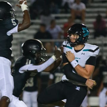 Gulf Coast's 35-6 win over Golden Gate was one of the highlights of Week 4 in Southwest Florida on Friday, Sept. 13, 2024.