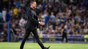 Fernando Gago of Boca Juniors looks on during the Liga...