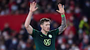 Wout Weghorst erzielte in der Hinrunde sechs Bundesligatreffer. 