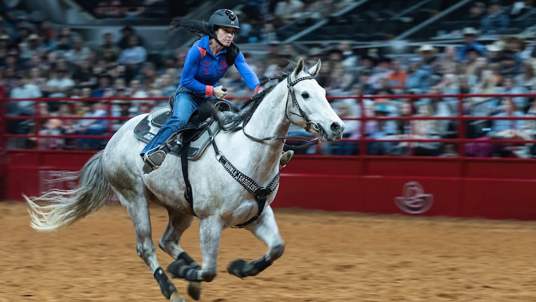 Anita Ellis competes in her first professional rodeo since her traumatic brain injury that kept her from competing at the NFR in 2025 
