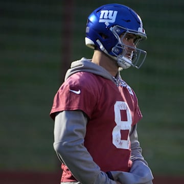 Jones was benched earlier this week in favor of Tommy DeVito 