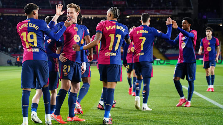 Barcelona could still finish atop the Champions League league phase with a win and a Liverpool loss. Barcelona could still finish atop the Champions League league phase with a win and a Liverpool loss.