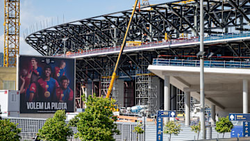 Das Camp Nou wird umgebaut 