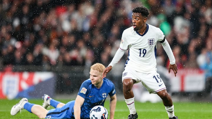 Angel Gomes spielte erstmals für die Three Lions