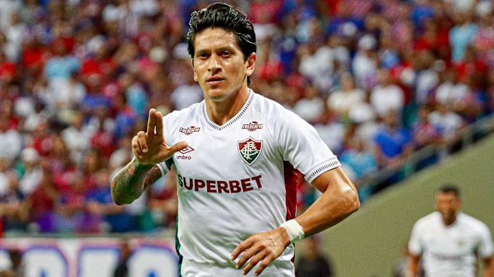 Cano tinha feito só dois gols nas primeiras rodadas do Brasileirão e hoje dobrou a conta Cano tinha feito só dois gols nas primeiras rodadas do Brasileirão e hoje dobrou a conta
