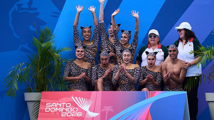 Itzamary González brilló en Santo Domingo 2026 al conquistar seis medallas de oro en natación artística para México. Itzamary González brilló en Santo Domingo 2026 al conquistar seis medallas de oro en natación artística para México.