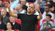Pep Guardiola was left frustrated at Wembley.