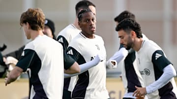 Juventus Training Session And Press Conference - UEFA Champions League 2025/26 League Phase MD4 Juventus Training Session And Press Conference - UEFA Champions League 2025/26 League Phase MD4