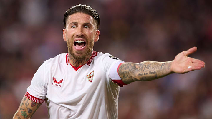 Sergio Ramos | Sevilla FC v FC Barcelona - LaLiga EA Sports