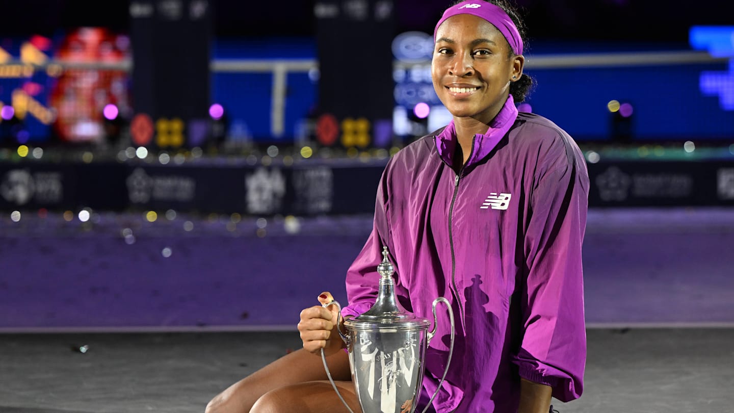 Coco Gauff debuts new hairstyle ahead of 2025 tennis season