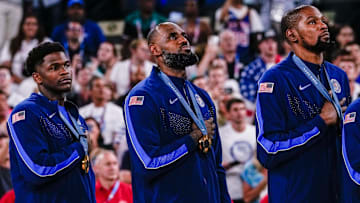 Anthony Edwards, LeBron James, Kevin Durant
