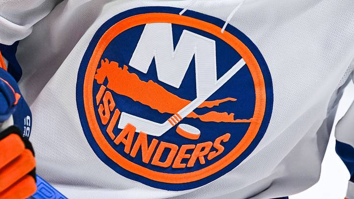 Mar 21, 2026; Montreal, Quebec, CAN; View of a New York Islanders logo on a jersey worn by a member of the team during warm-up before the game against the Montreal Canadiens at Bell Centre. Mandatory Credit: David Kirouac-Imagn Images Mar 21, 2026; Montreal, Quebec, CAN; View of a New York Islanders logo on a jersey worn by a member of the team during warm-up before the game against the Montreal Canadiens at Bell Centre. Mandatory Credit: David Kirouac-Imagn Images