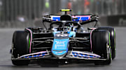 Jun 7, 2024; Montreal, Quebec, CAN; BWT Alpine driver Pierre Gasly (FRA) races during FP1 practice session of the Canadian Grand Prix at Circuit Gilles Villeneuve.