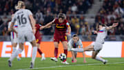 Valentina Giacinti contro il Barcellona