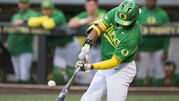 The first Baseman of Oregon, Jacob Walsh