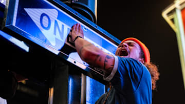 New York Knicks Host Block Party Outside Madison Square Garden For NBA Playoffs