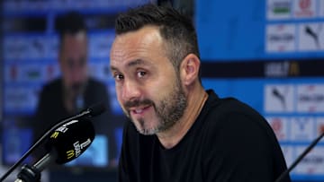 Roberto De Zerbi est le coach de l'OM depuis quelques mois.