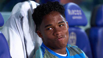 Endrick n'es pas sorti du banc de touche lors des quatre derniers matchs.