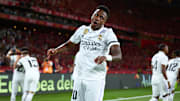 Vinicius Jr. viene de ganar la Copa del Rey
