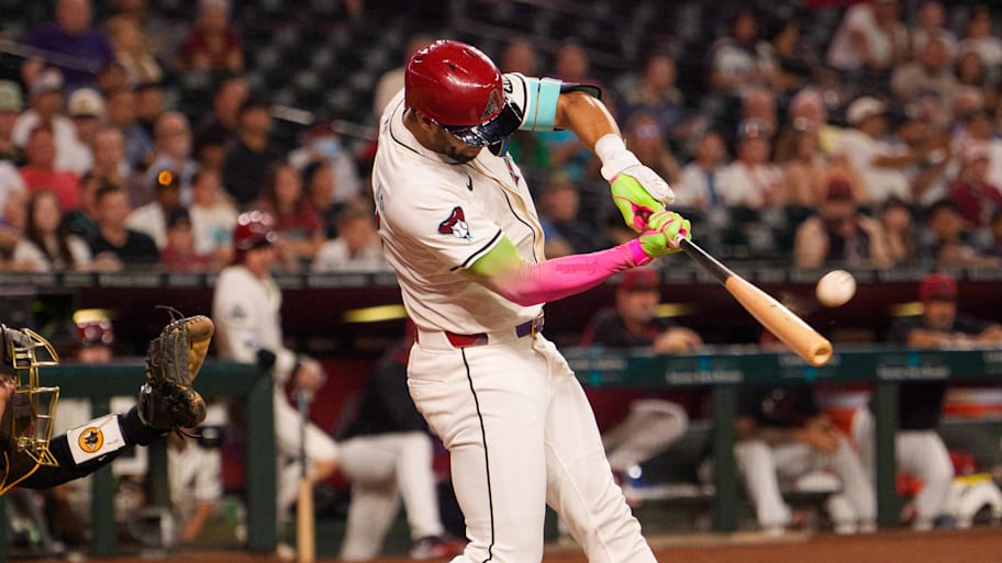 Lourdes Gurriel Jr.'s clutch home run also made some unique history.  | Allan Henry-Imagn Images