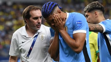 El defensa Ronald Araujo había sido titular en todos los encuentros de Uruguay de la Copa América 2024