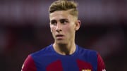 Fermin Lopez est titulaire avec le FC Barcelone.