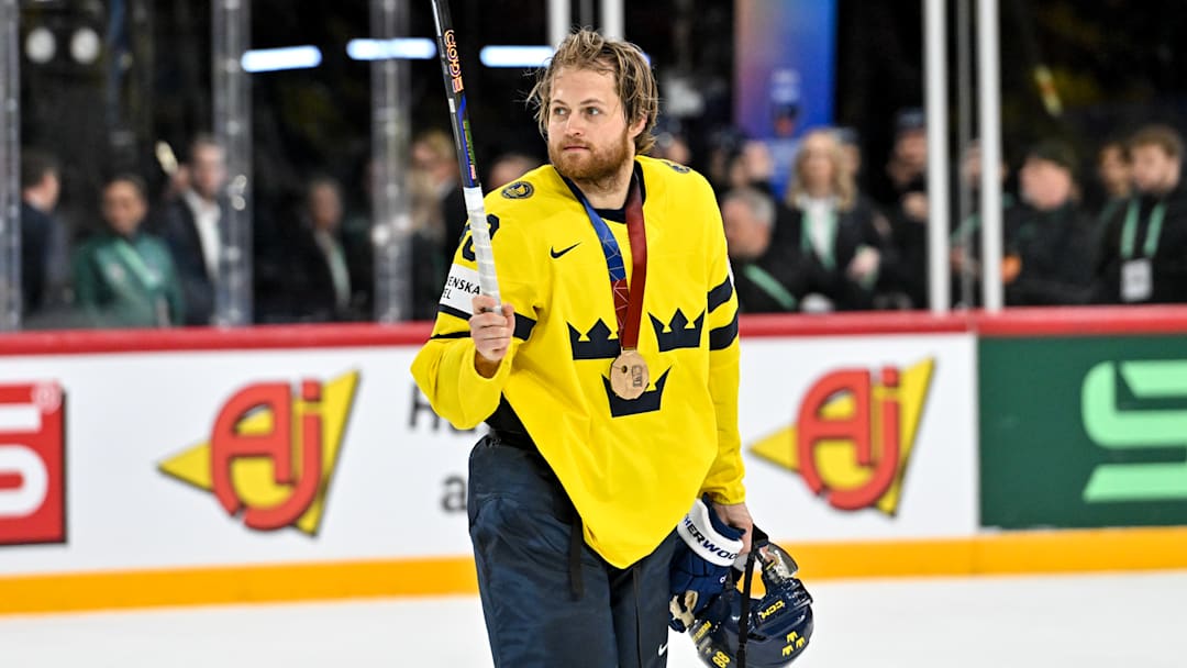 William Nylander earned the Golden Puck, being named Sweden's best player of the year.