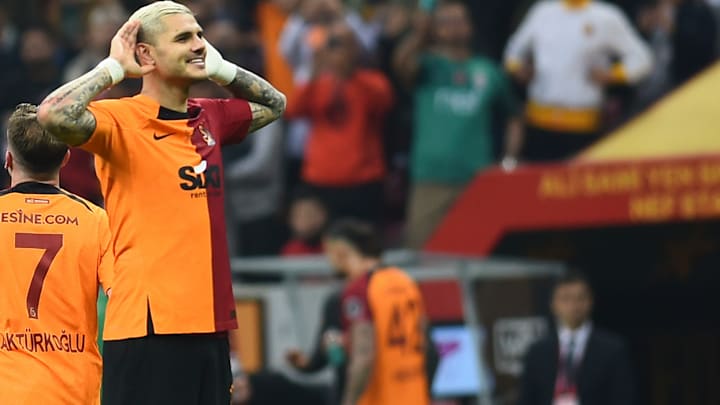 Mauro Icardi'nin gol sevinci