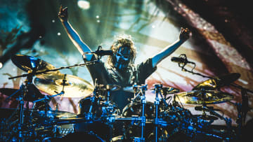 Slipknot performing live in Padova