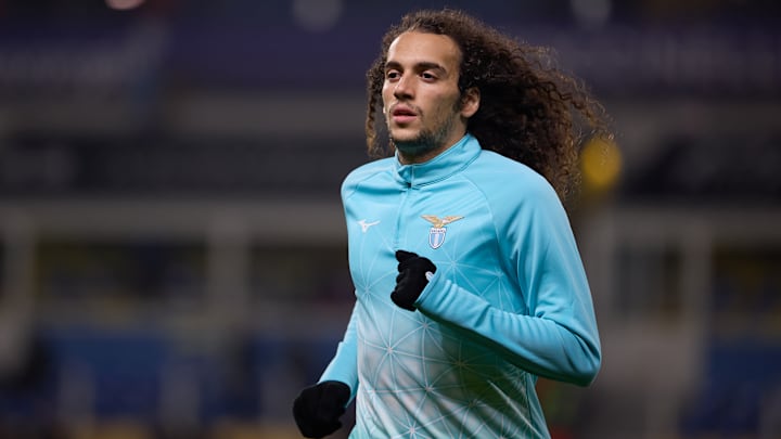 Mattéo Guendouzi évolue avec la Lazio depuis 2023. Mattéo Guendouzi évolue avec la Lazio depuis 2023.