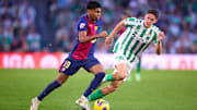 Barcelona x Betis duelam pela LaLiga