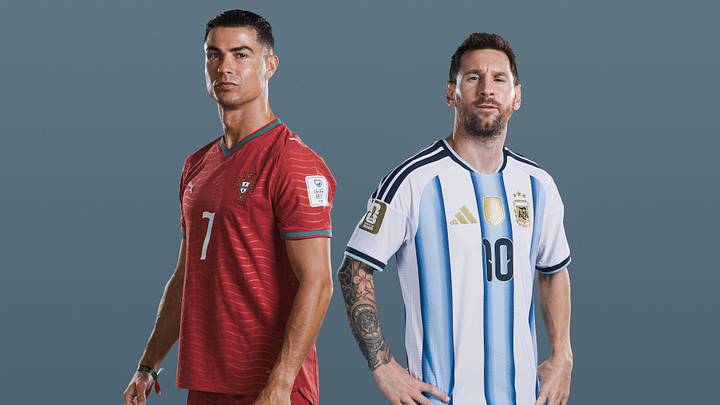 Cristiano Ronaldo  und Lionel Messi - zwei der besten Spieler aller Zeiten