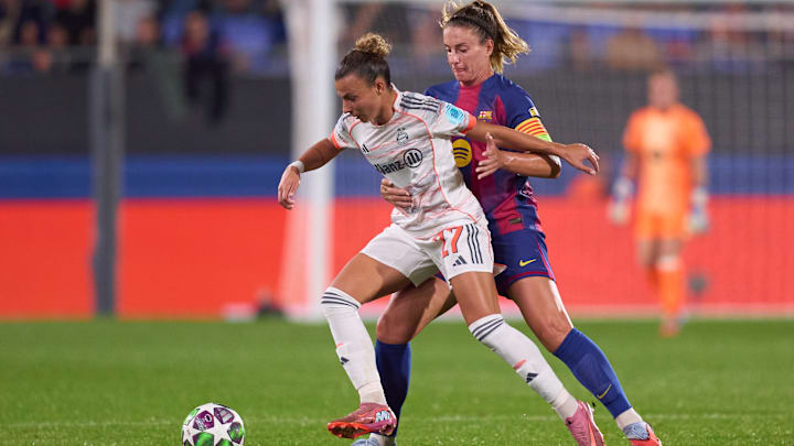 Barcelona goleou o Bayern por 7 a 1 nesta temporada da Liga dos Campeões Feminina