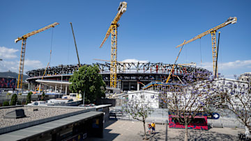 Les travaux de rénovation du Camp Nou touchent à leur fin.