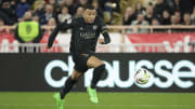 Kylian Mbappé pendant PSG-AS Monaco