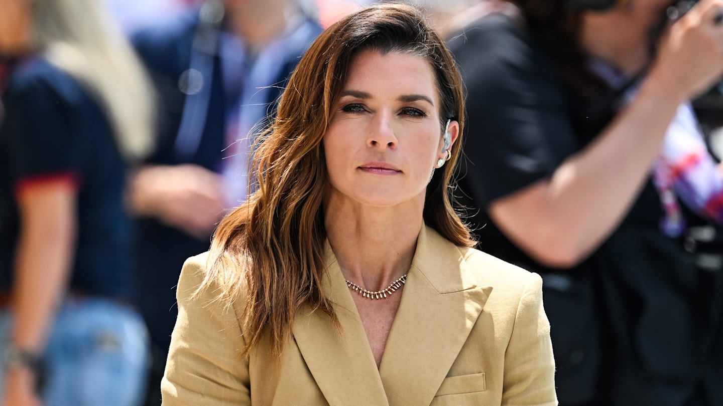 Danica Patrick Shines at US Grand Prix with Iconic Outfit