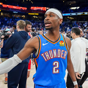 The Thunder guard was sensational on Sunday afternoon.
