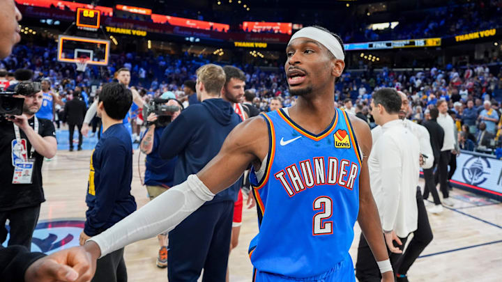 The Thunder guard was sensational on Sunday afternoon.