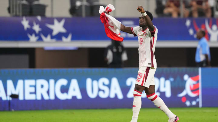 Alphonso Davies steht im Halbfinale der Copa America.