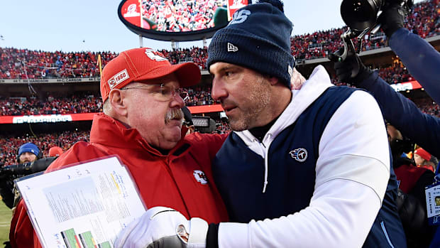 Andy Reid, Mike Vrabel