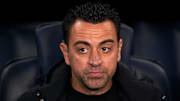 Xavi con el FC Barcelona